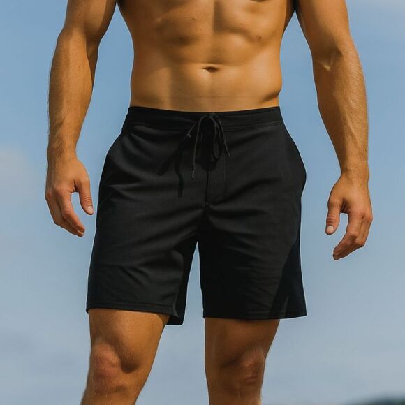 Ten Thousand Black Gym Basketball 7" Foundation Shorts  Mens Size Medium - Picture 1 of 6